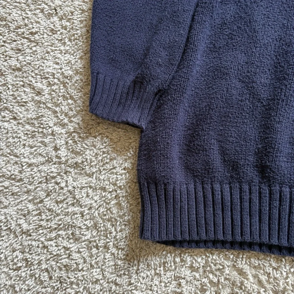 Polo Ralph Lauren Blue Sweater Cotton Knit‎ Pullover 3XLT Navy